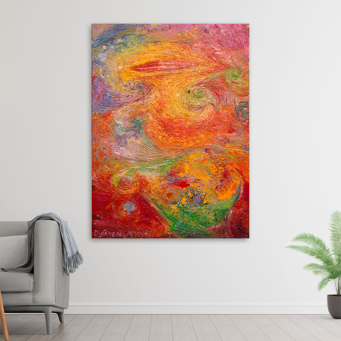 Alloy of Energy original oil painting