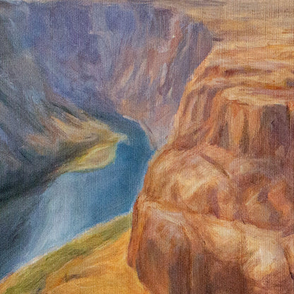 Grand Canyon painting detail 1