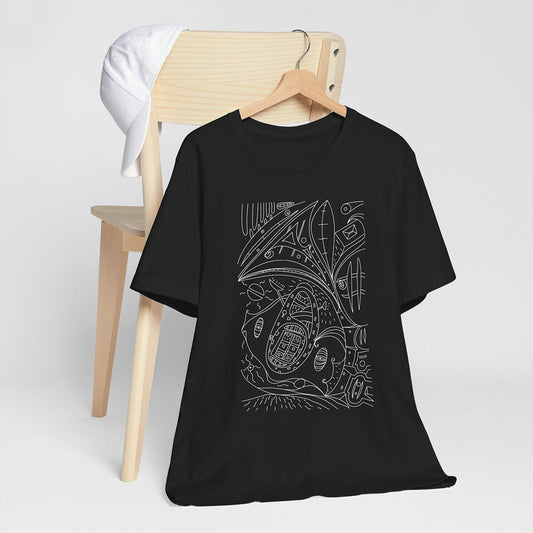 Artistic Mystical Flow t-shirt black