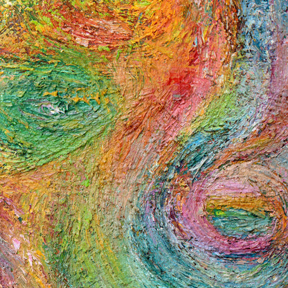 Palatal Needlepoint painting detail 2