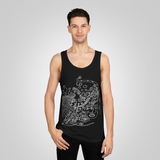 Tank top Poem Vibes black