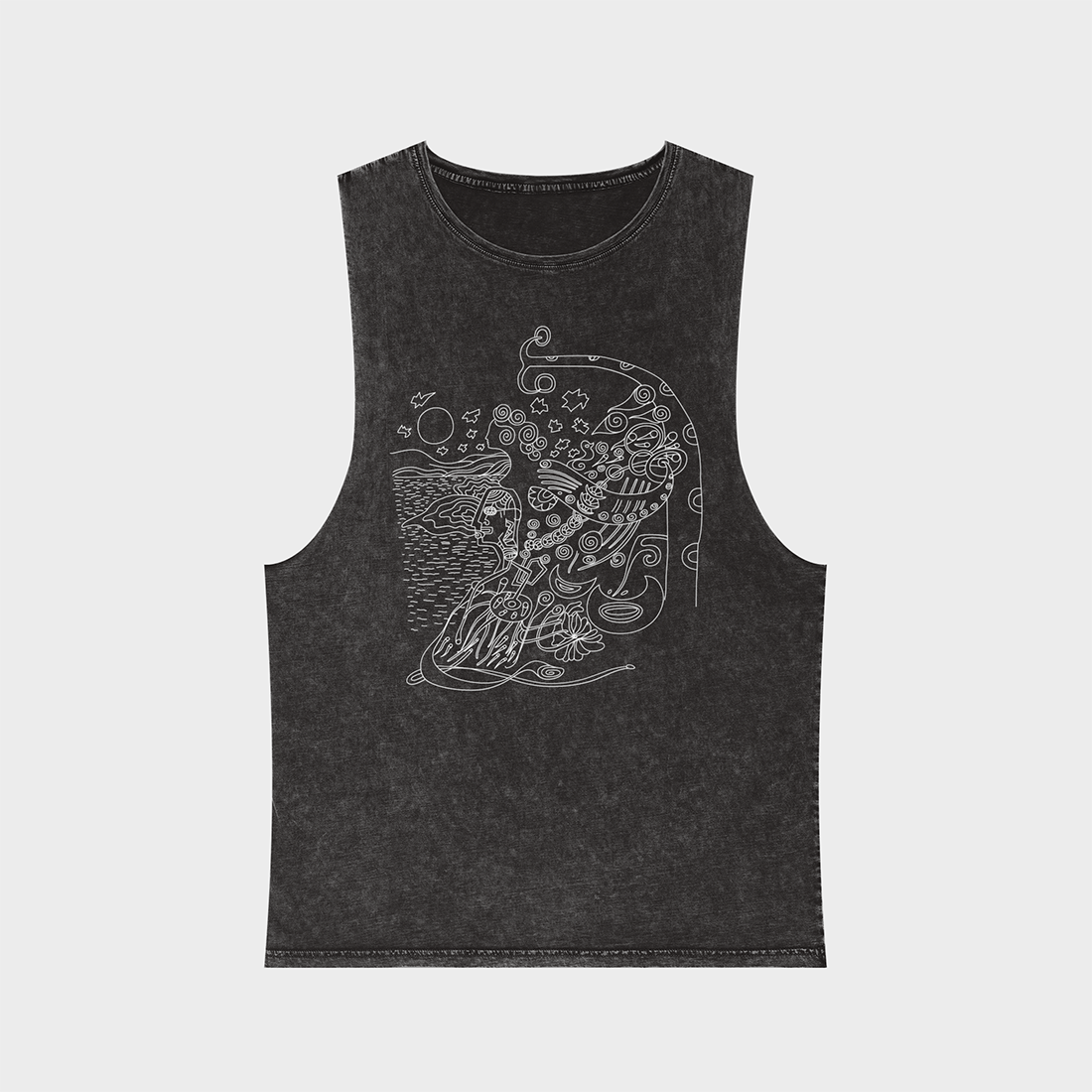 Poem Stonewash Tank Top