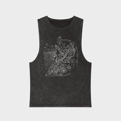 Poem Stonewash Tank Top