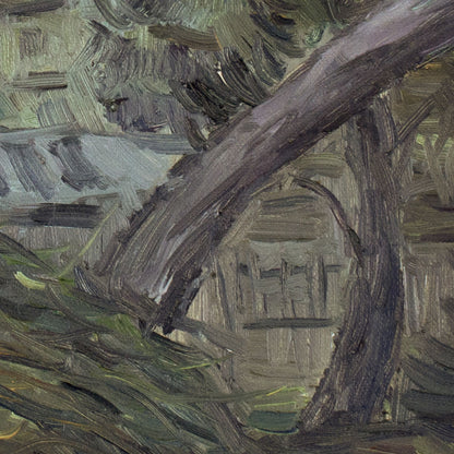 Ramat Gan park painting detail 1