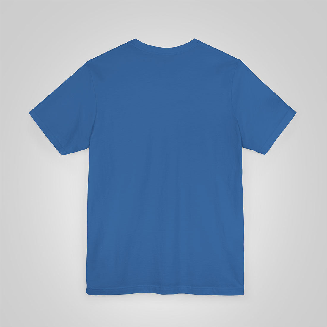 T-shirt blue back