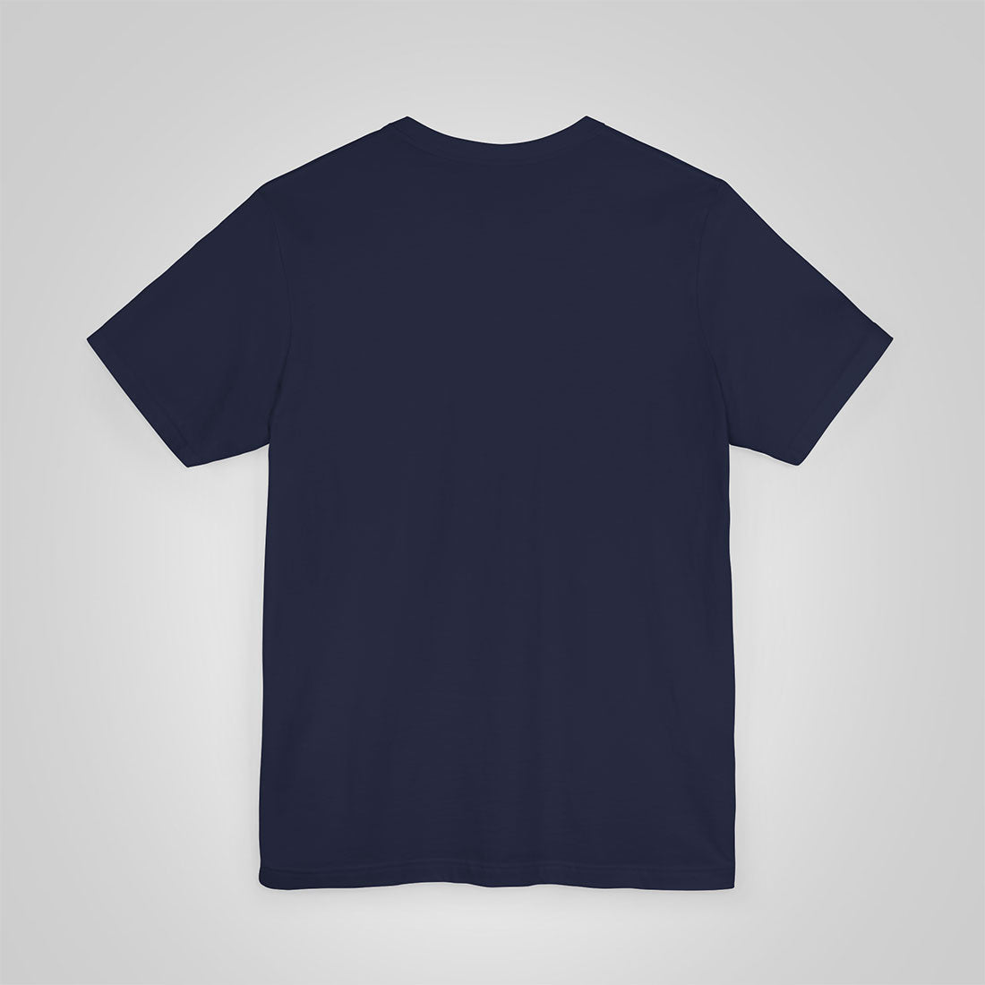 T-shirt  navy back view