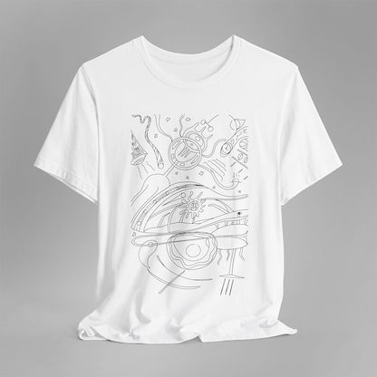 T-shirt Space-white-front