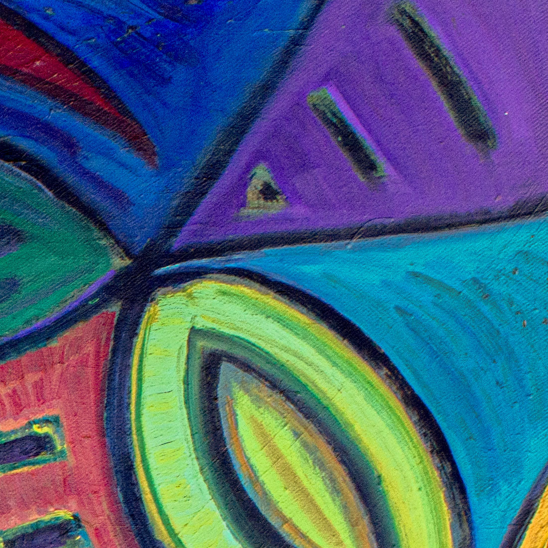 The Forms painting detail 1