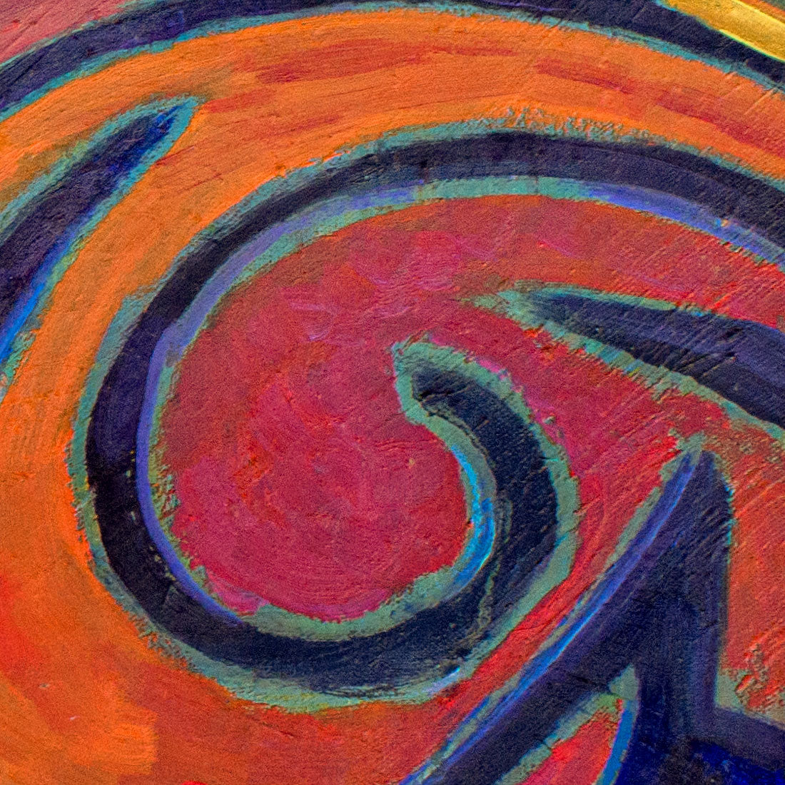 The Forms painting detail 2