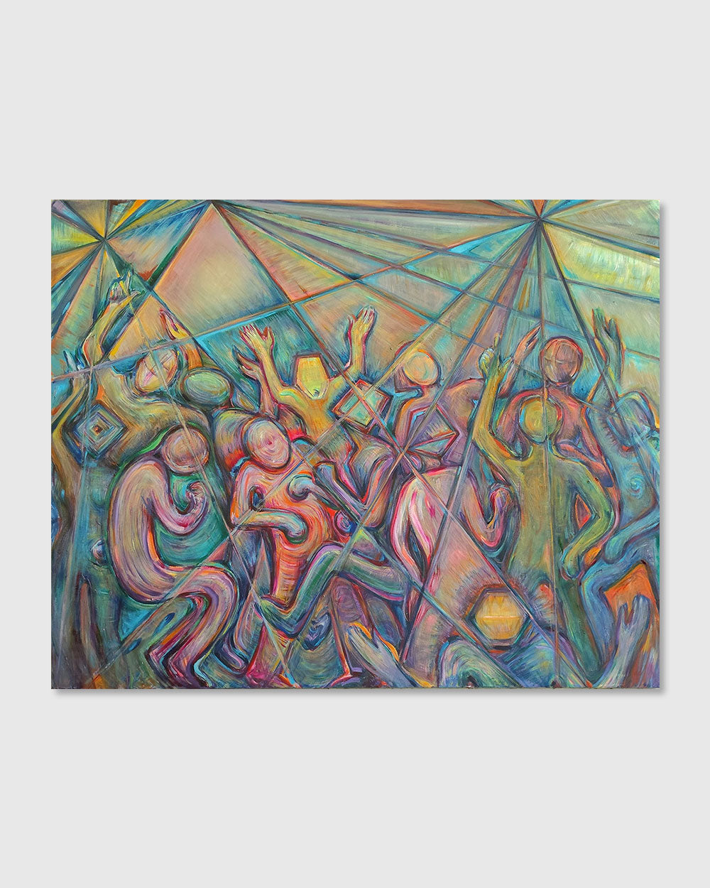 Trance Dancers painting