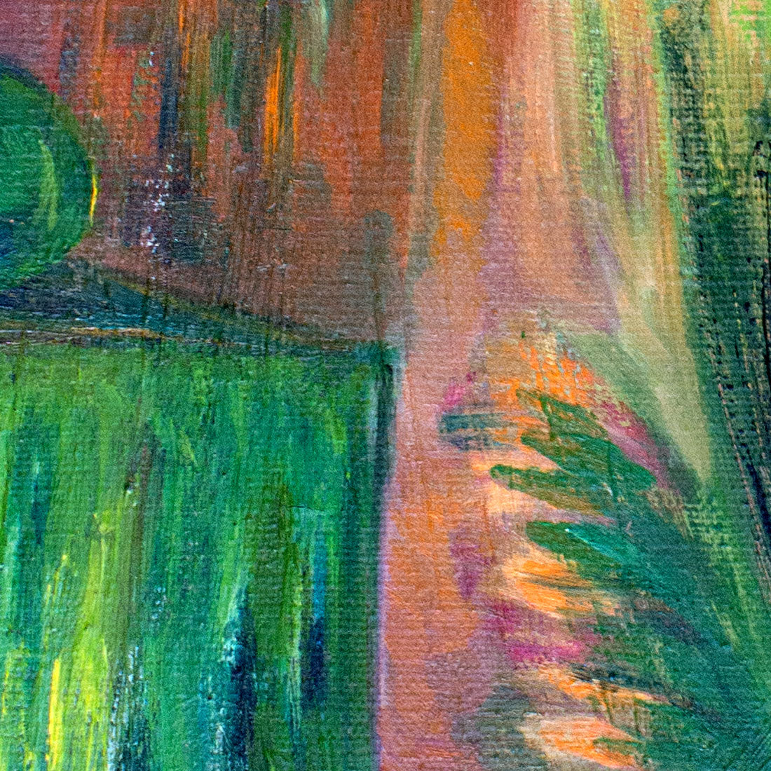 Whispers of Intuition painting detail 2