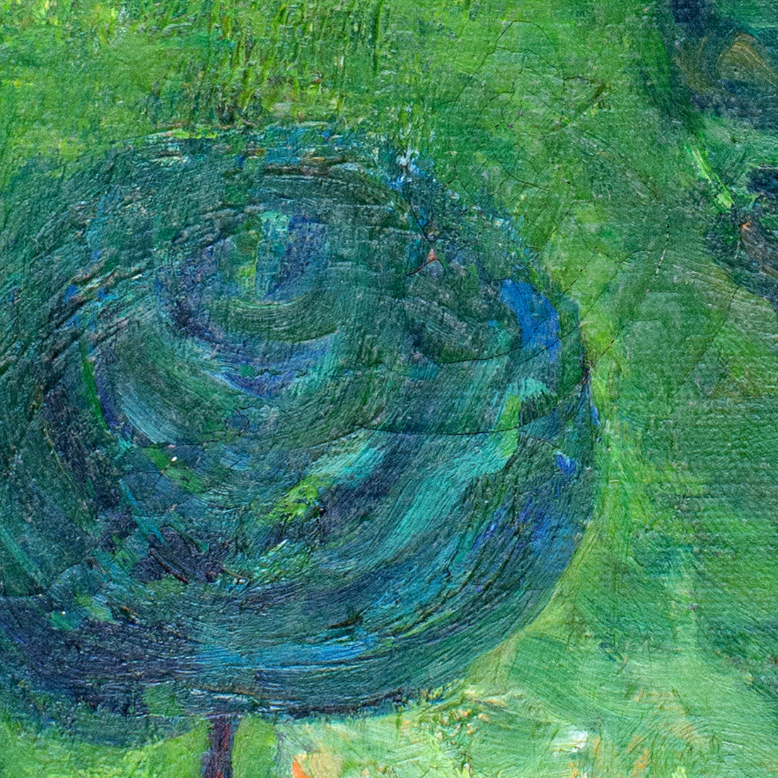 Whispers of Intuition painting detail 3