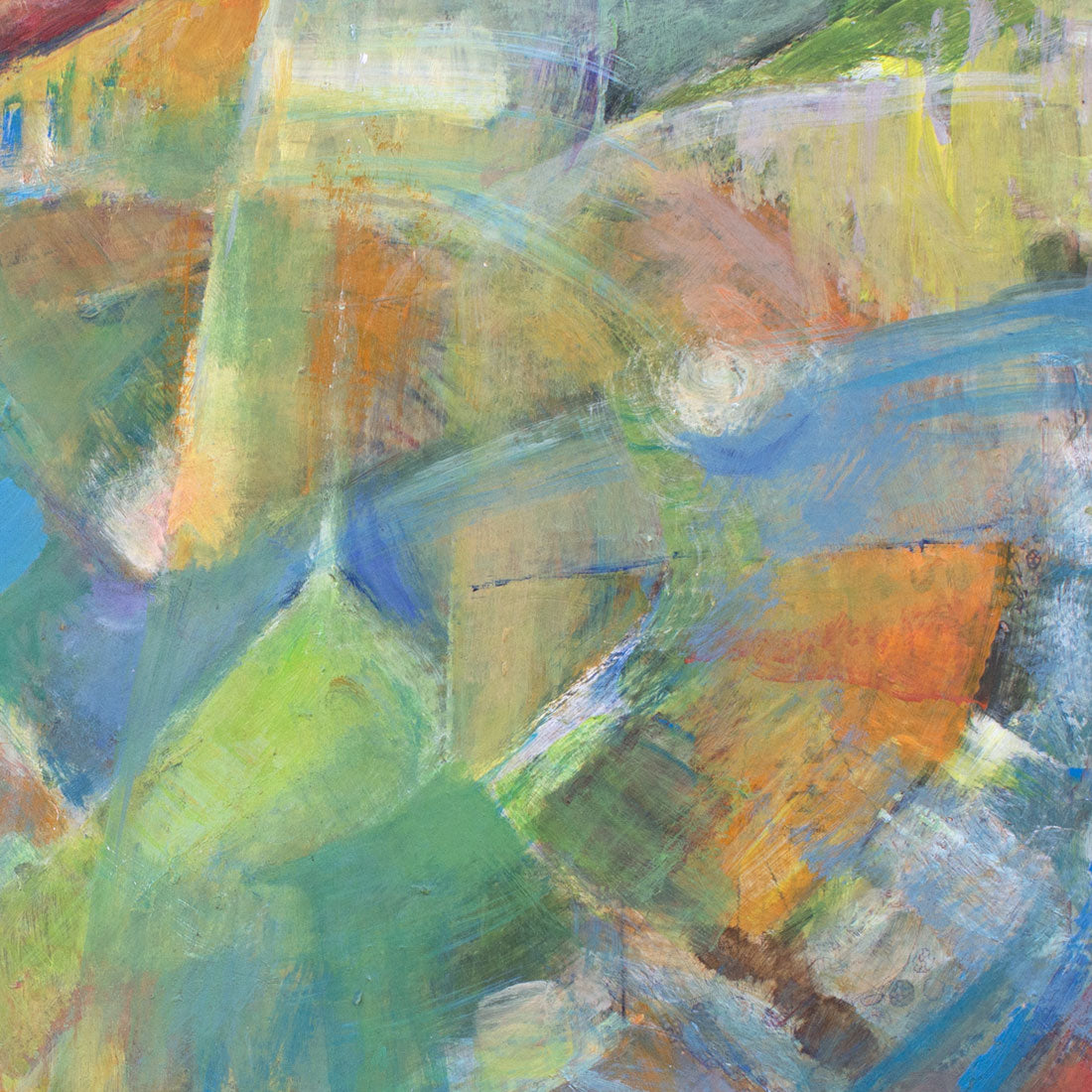 abstract expression painting detail 3