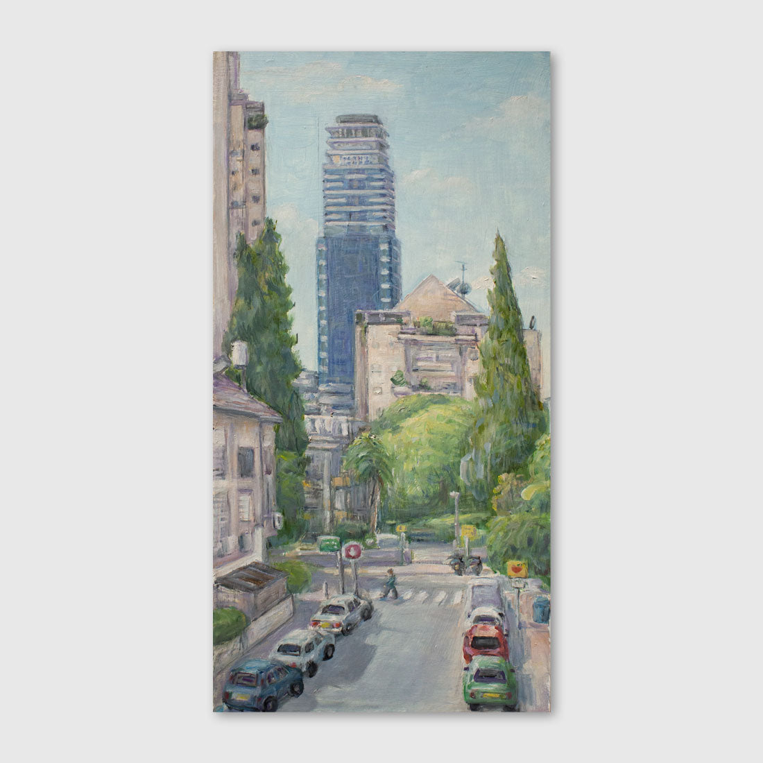 Yachin street original painting