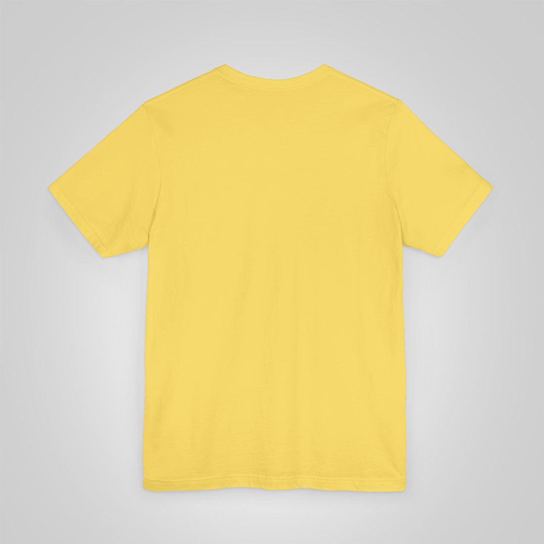 Happy Sunday T-Shirt yellow back