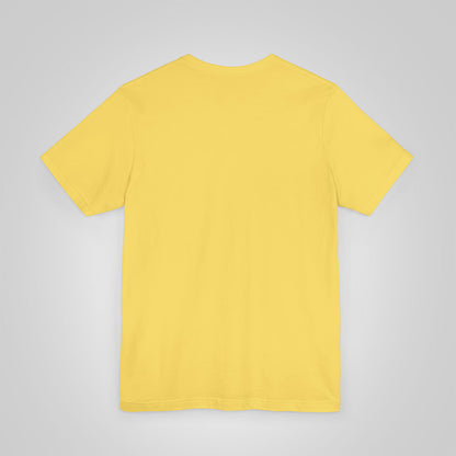 Happy Sunday T-Shirt yellow back