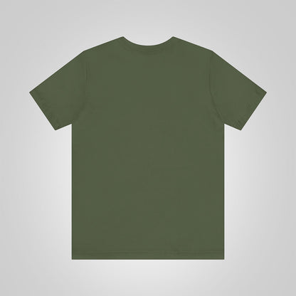 t-shirt  military green back