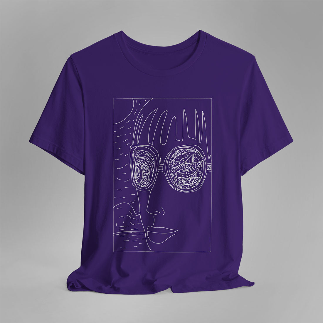 Happy Sunday T-Shirt purple